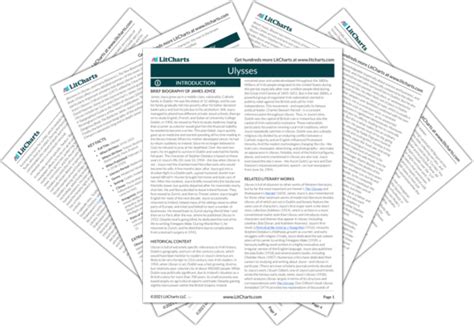 Read Ulysses Study Guide Summary And Analysis 
