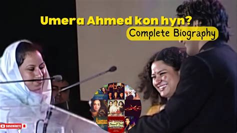 umera ahmed biography examples