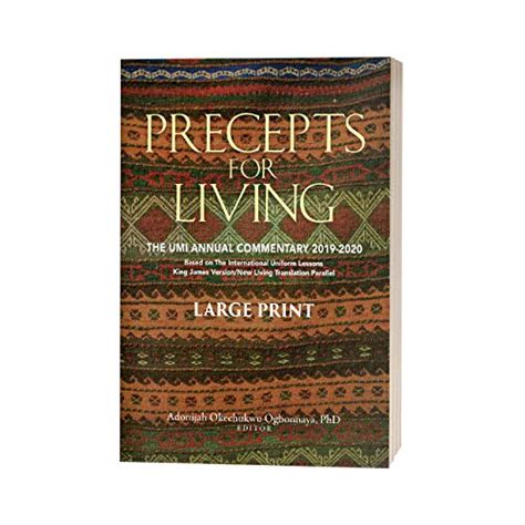 Full Download Umi Precepts For Living 