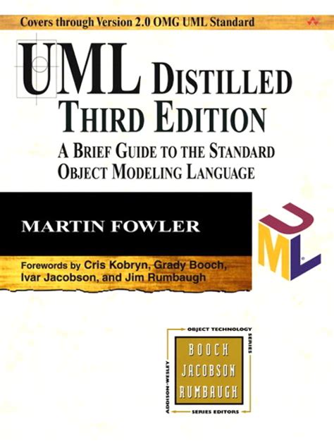 Read Online Uml Distilled A Brief Guide To The Standard Object Modeling Language 3Rd Edition 