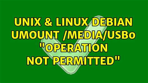 umount operation not permitted cygwin