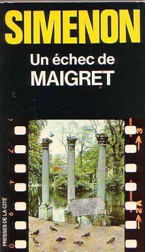 un echec de maigret