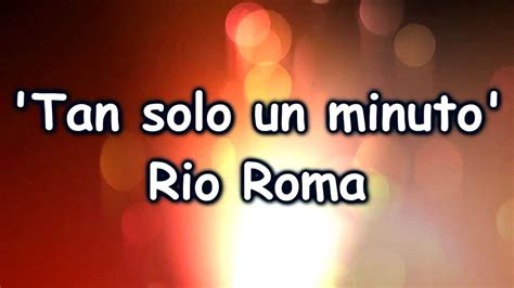 Un Minuto Letra