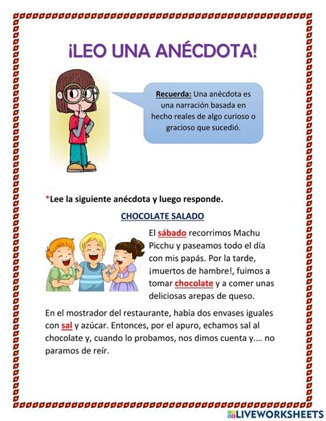 Una Anécdota Corta