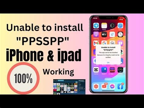 unable to install ppsspp