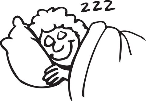 Unable To Sleep Clip Art Black And White Girl