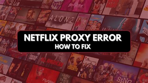 unblocker o proxy netflix