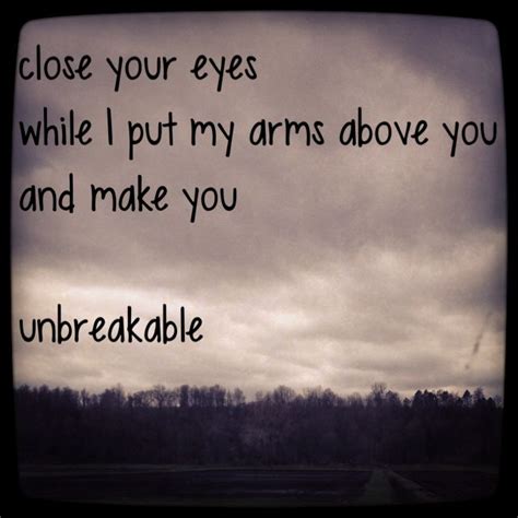 unbreakable love lyrics