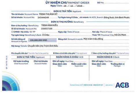 unc acb | y nhim chi l g Hng dn