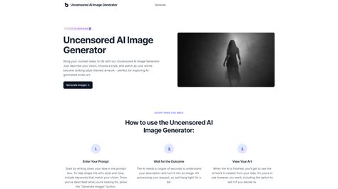 Uncensored Ai Image Generator