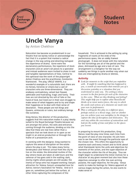 Uncle Vanya Pdf
