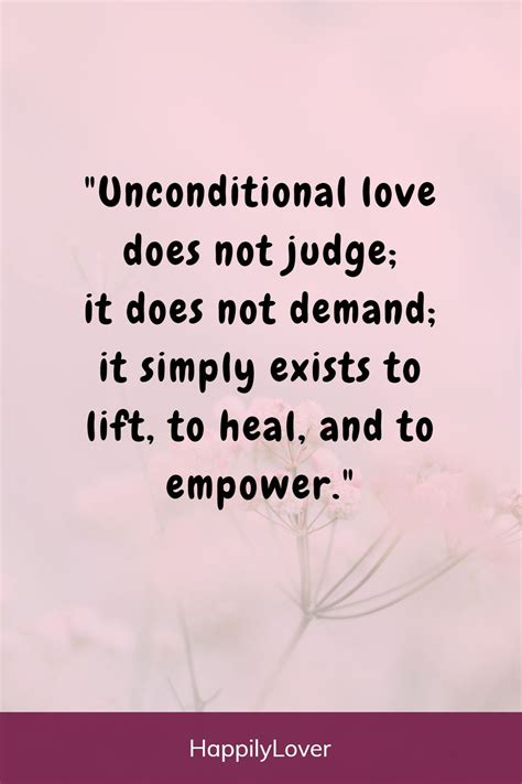 Unconditional Love Quotes