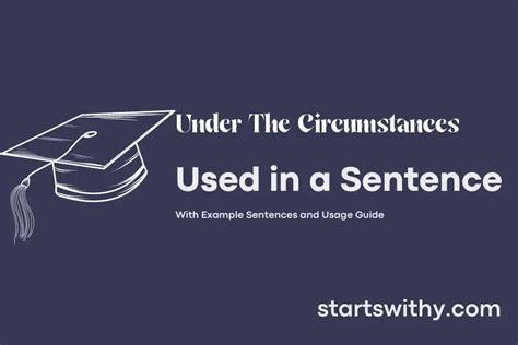 Under What Circumstances