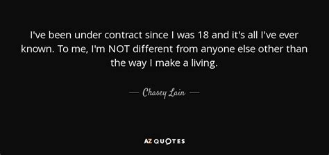 under contract chasey lain