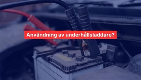 underhållsladdning biltema