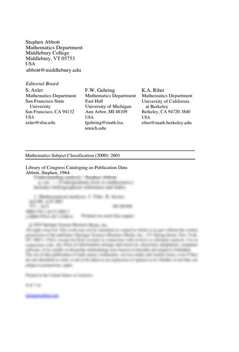 Understanding Analysis Solutionsabbot