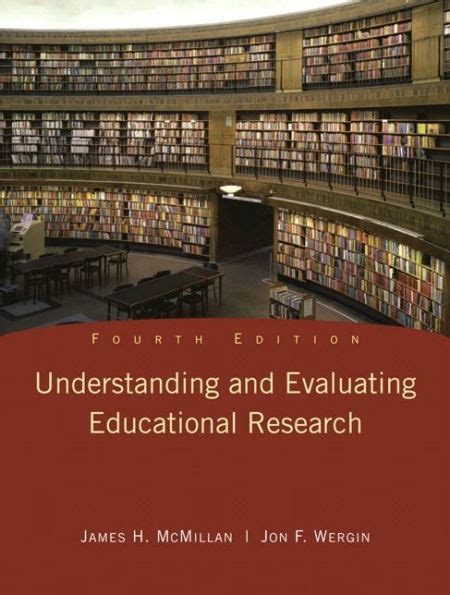 Understanding And Evaluating Educational Research 4th Edition