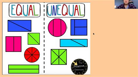 Understanding Fractions As Equal Parts Teachablemath Equal Areas And Fractions - Equal Areas And Fractions