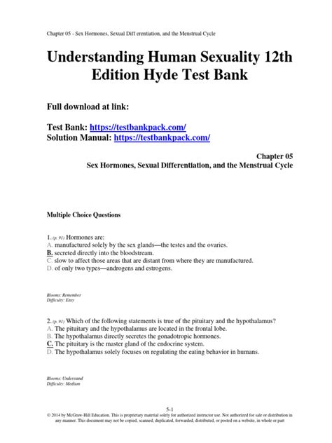 Understanding Human Sexuality 12