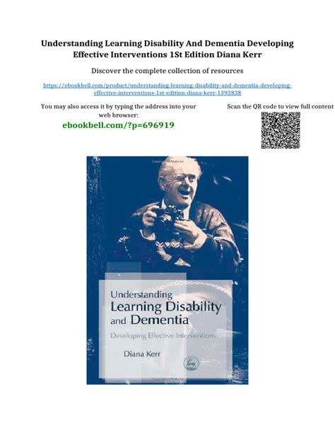 Understanding Learning Disability And Dementia De