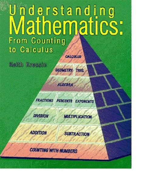 Understanding Mathematics From Counting To Calculus