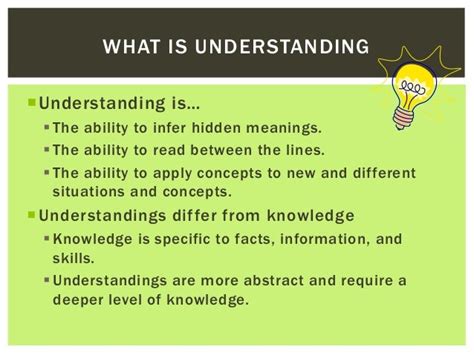 understanding meaning