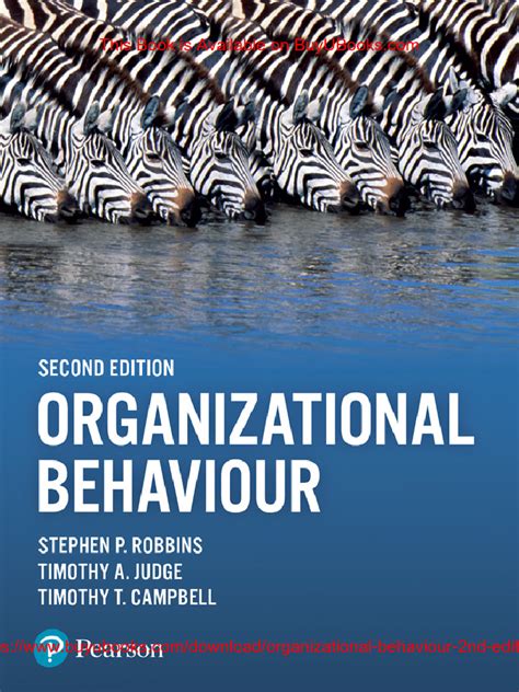 Understanding Organizational Behaviour Second 2nd Edition