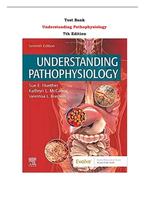 understanding pathophysiology 7th edition