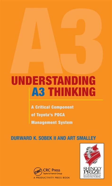 Read Understanding A3 Thinking A Critical Component Of 
