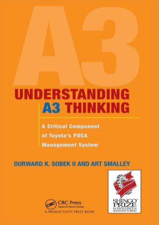 Read Online Understanding A3 Thinking A Critical Component Of Toyotas Pdca Management System 