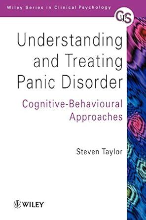 Full Download Understanding And Treating Panic Disorder Cognitive Behavioural Approaches 