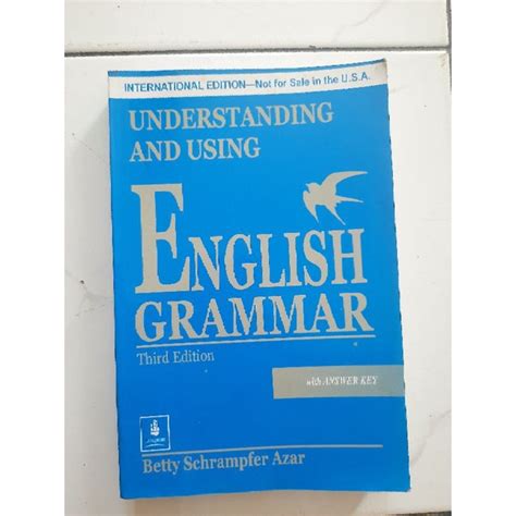 Read Online Understanding And Using English Grammar Third Edition 