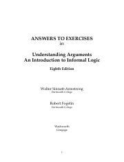 Read Understanding Arguments 8Th Edition Answer Key 