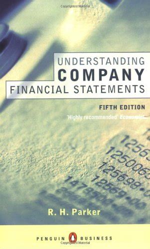 Read Understanding Company Financial Statements Penguin Business 