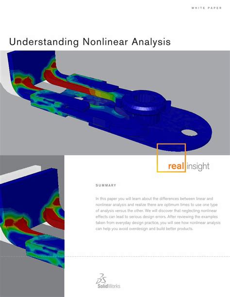 Read Understanding Nonlinear Analysis Solidworks 
