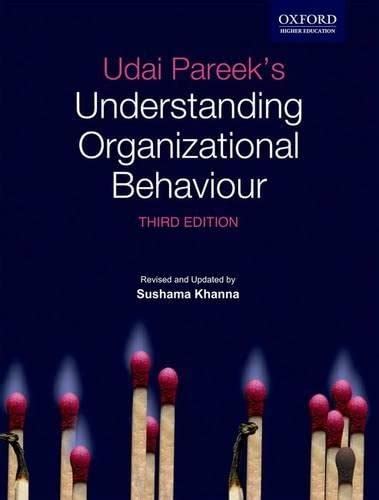 Read Understanding Organisational Behaviour Udai Pareek 
