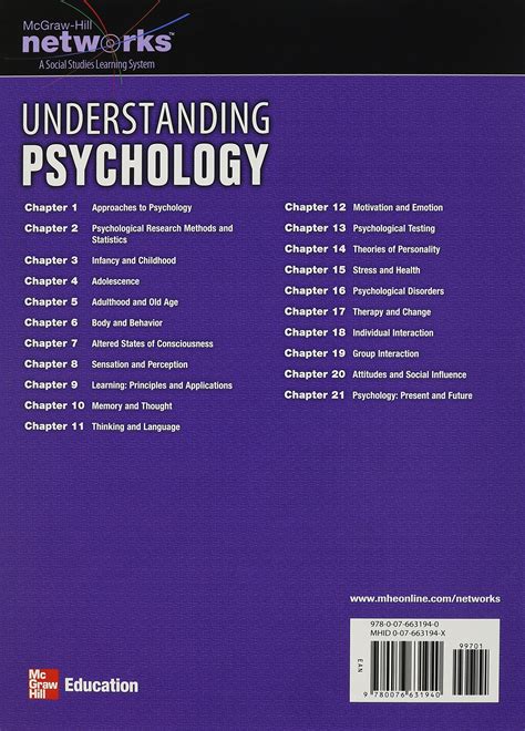 Read Online Understanding Psychology Student Edition 