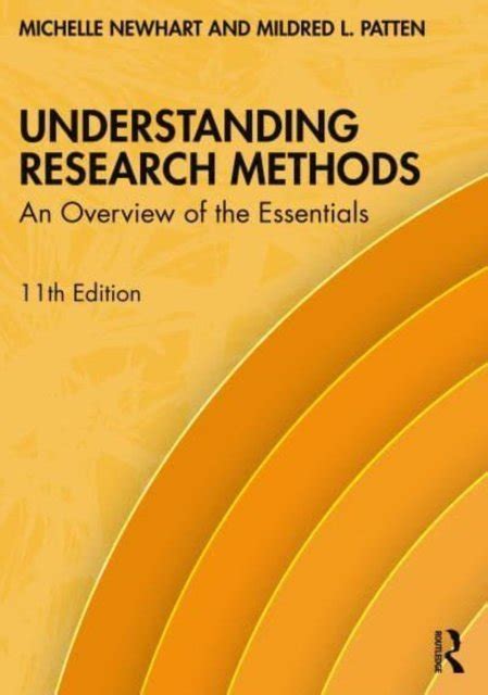Read Online Understanding Research Methods An Overview Of Essentials 