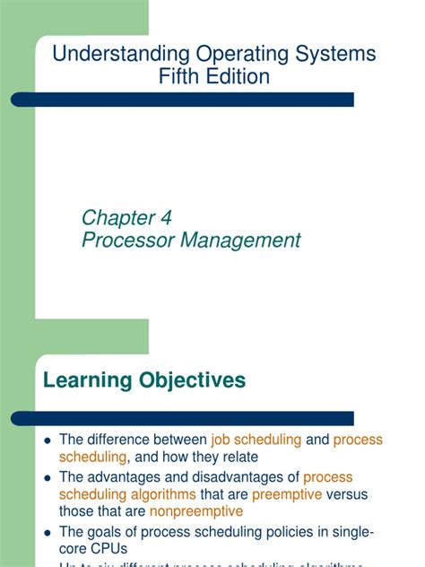 Read Online Understing Operating Systems Fifth Edition Answer Key 