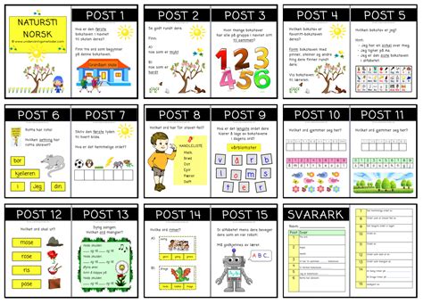 undervisningsmetoder natursti