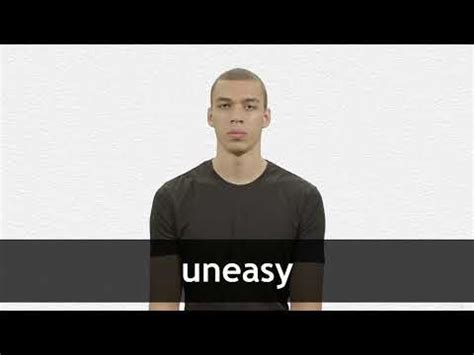 uneasy engels definition