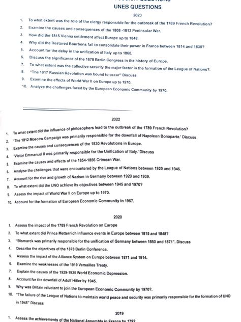 uneb past papers commerce