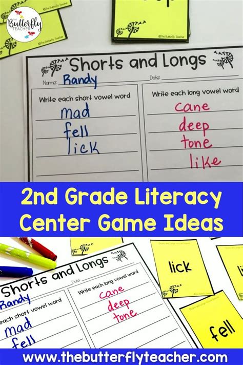 Unexpected 2nd Grade Literacy Center Ideas Students Will Center Ideas For 2nd Grade - Center Ideas For 2nd Grade