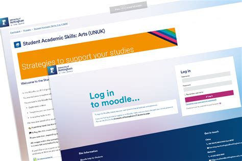 Uni Of Nottingham Moodle
