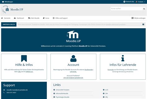 Uni Potsdam Moodle