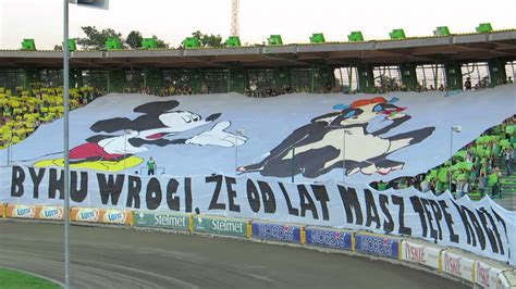 unia leszno vs falubaz graffiti