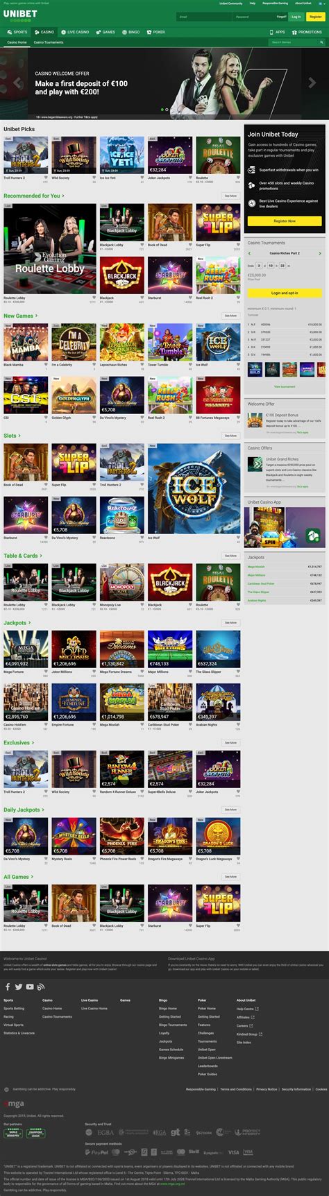 unibet casino askgamblers cphl switzerland