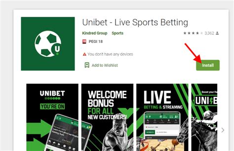 unibet install