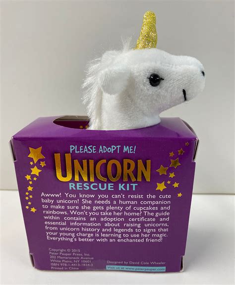 Read Online Unicorn Rescue Kit Plush Toy And Book 