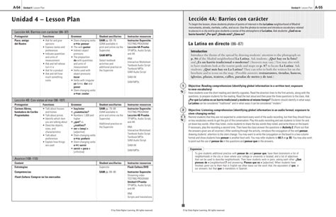 Unidad 4 Leccion 2 Answer 171